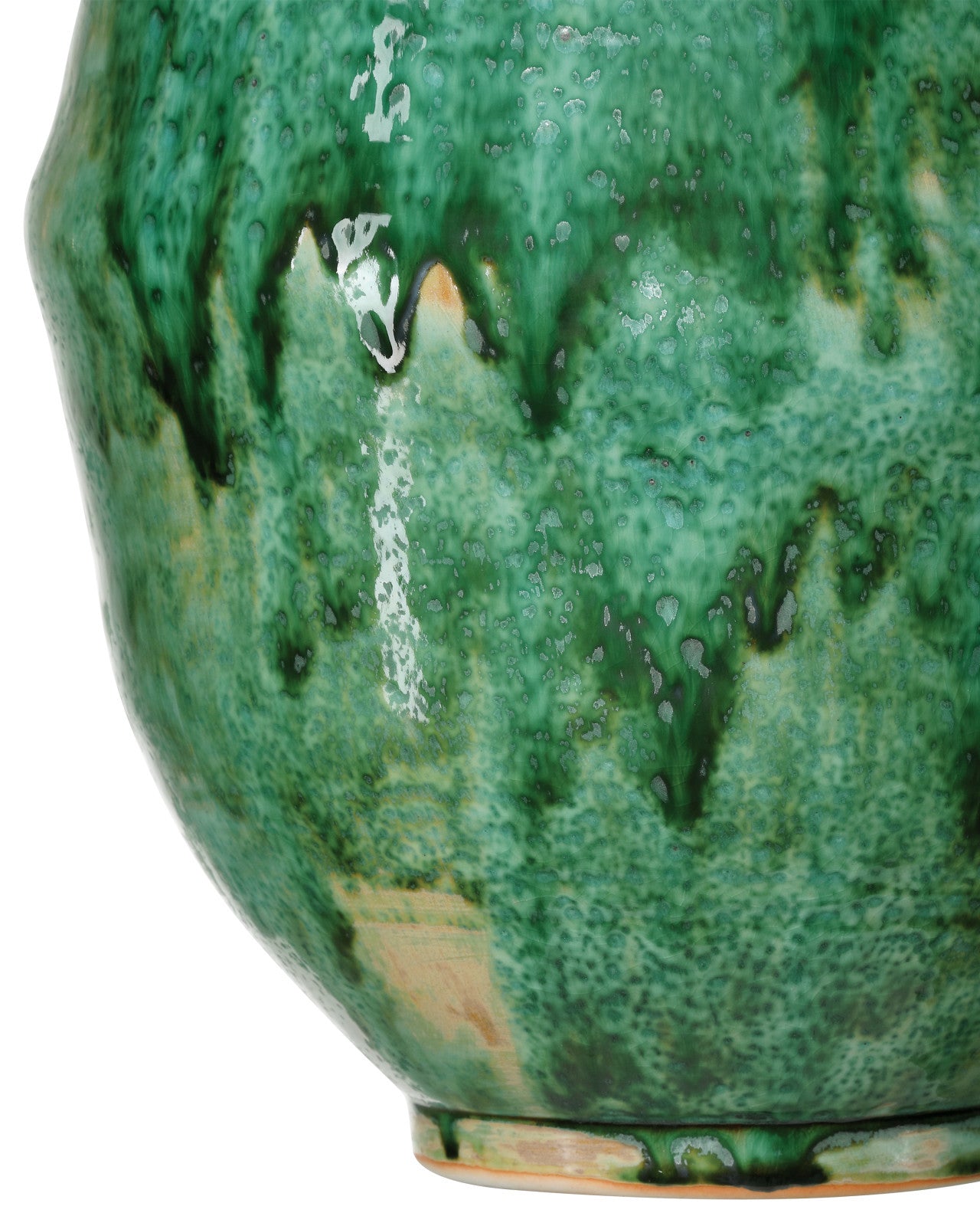 Marrakesh Green Porcelain Vase