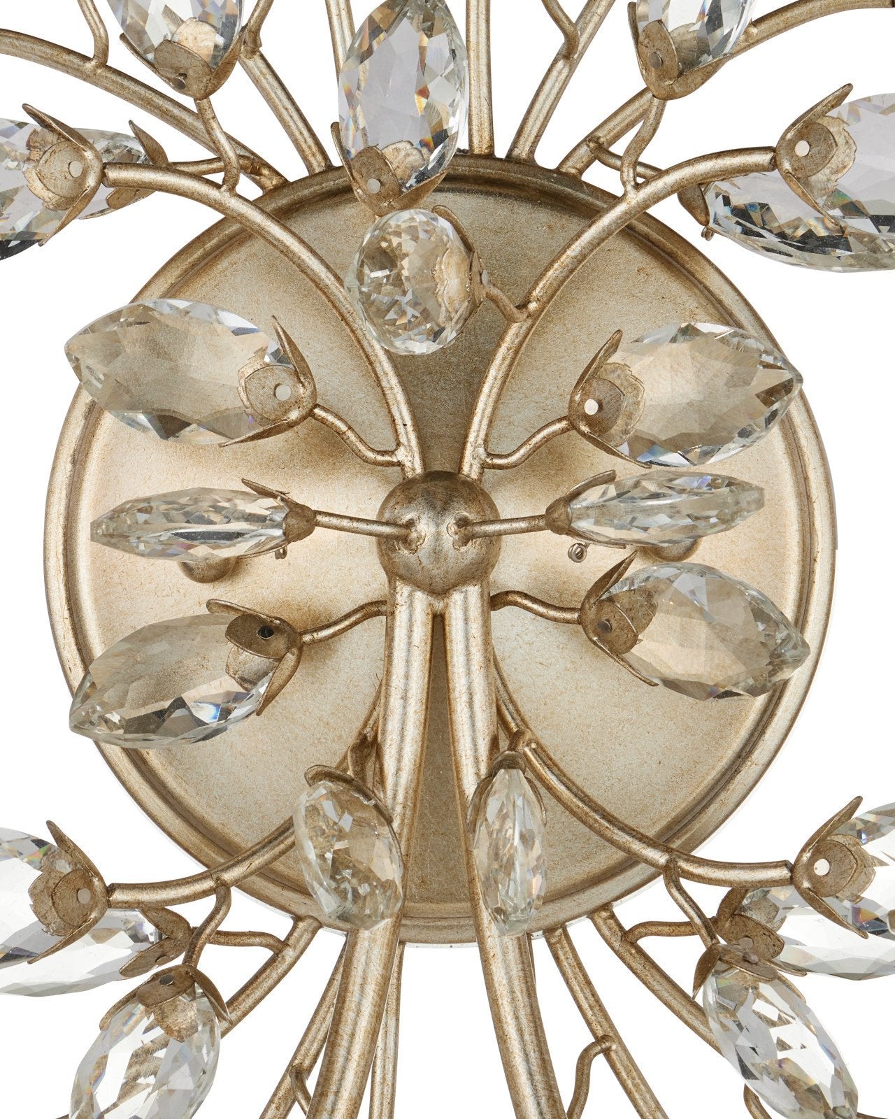 Forget-Me-Not Metal Wall Sconce