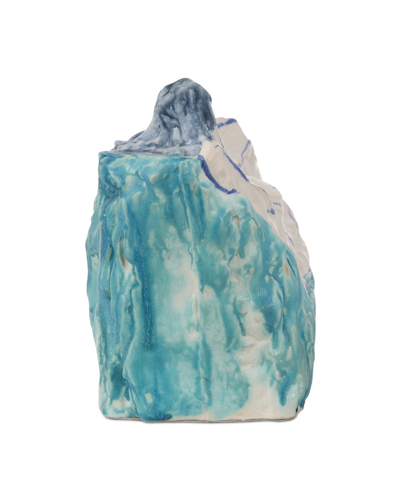 Reclining Porcelain Nude Decorative Sculpture