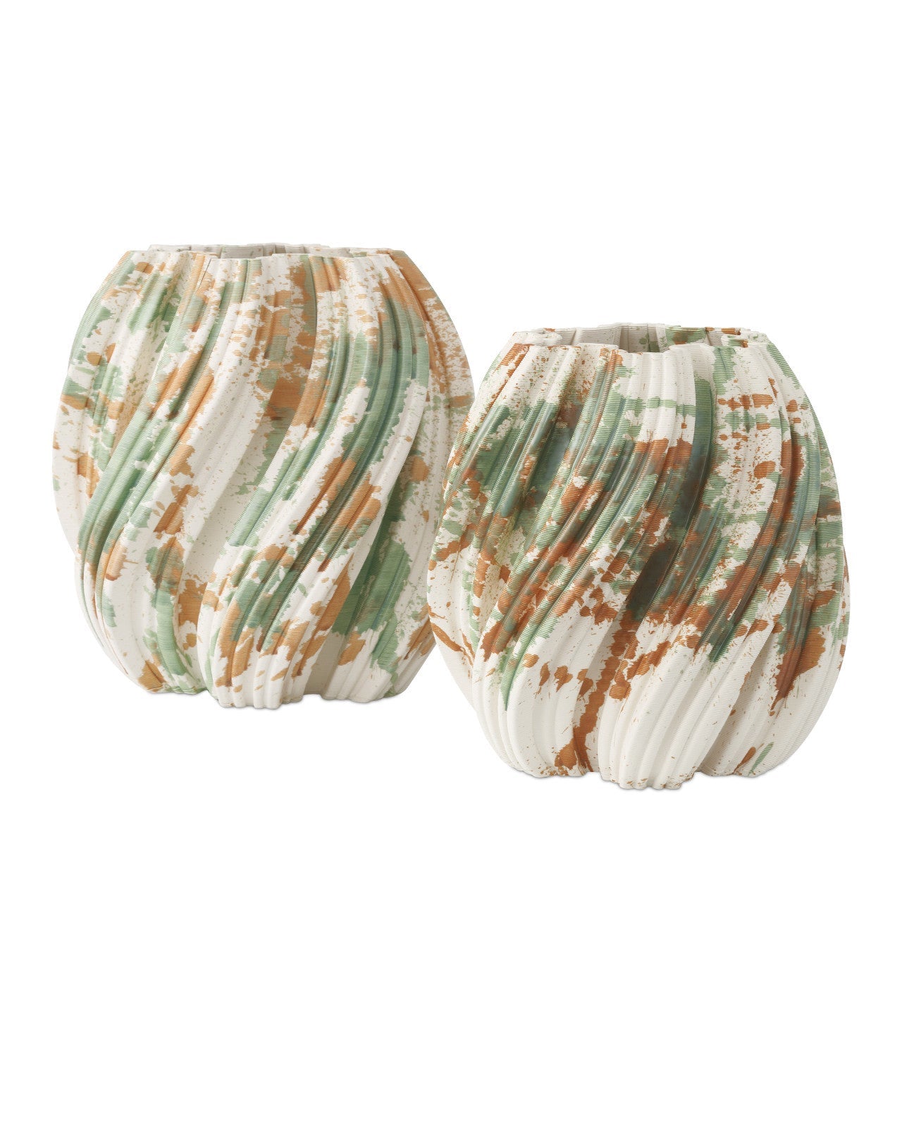 Camouflage Porcelain Small Vase
