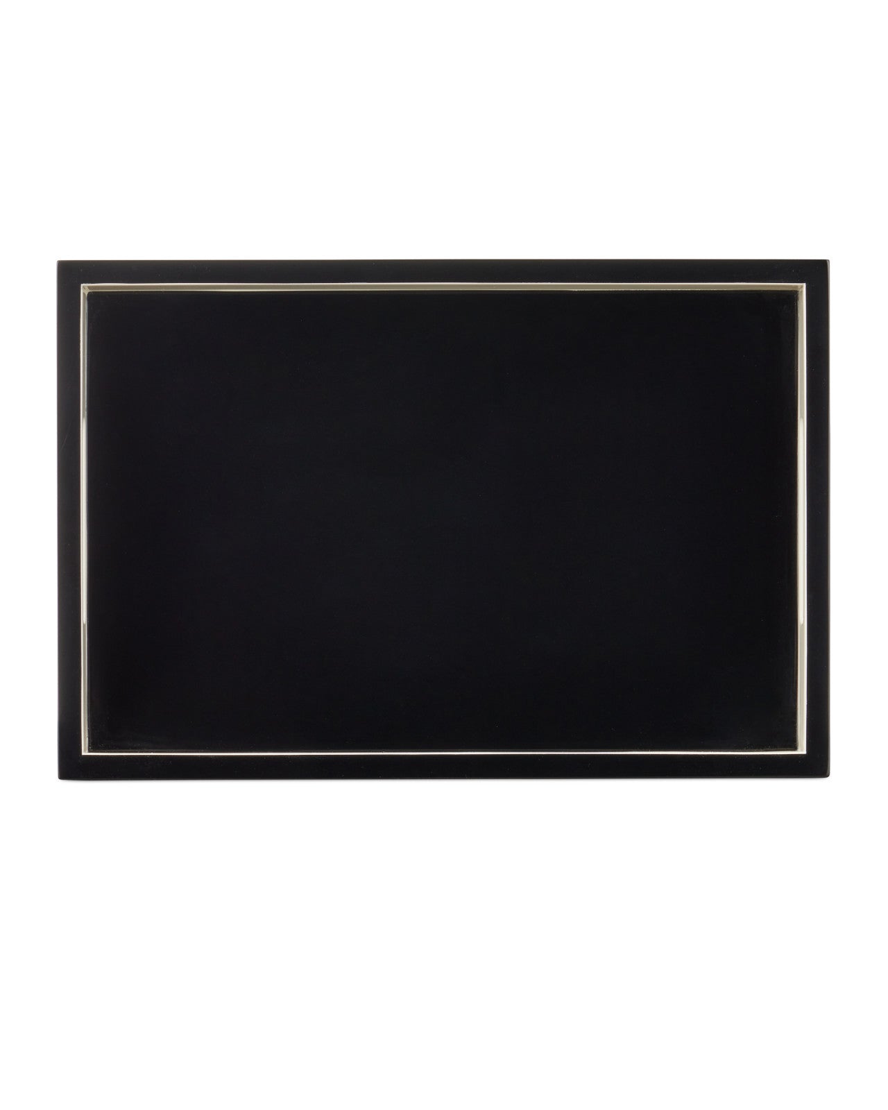 Lacquer Decorative Wood Tray (Set of 2)