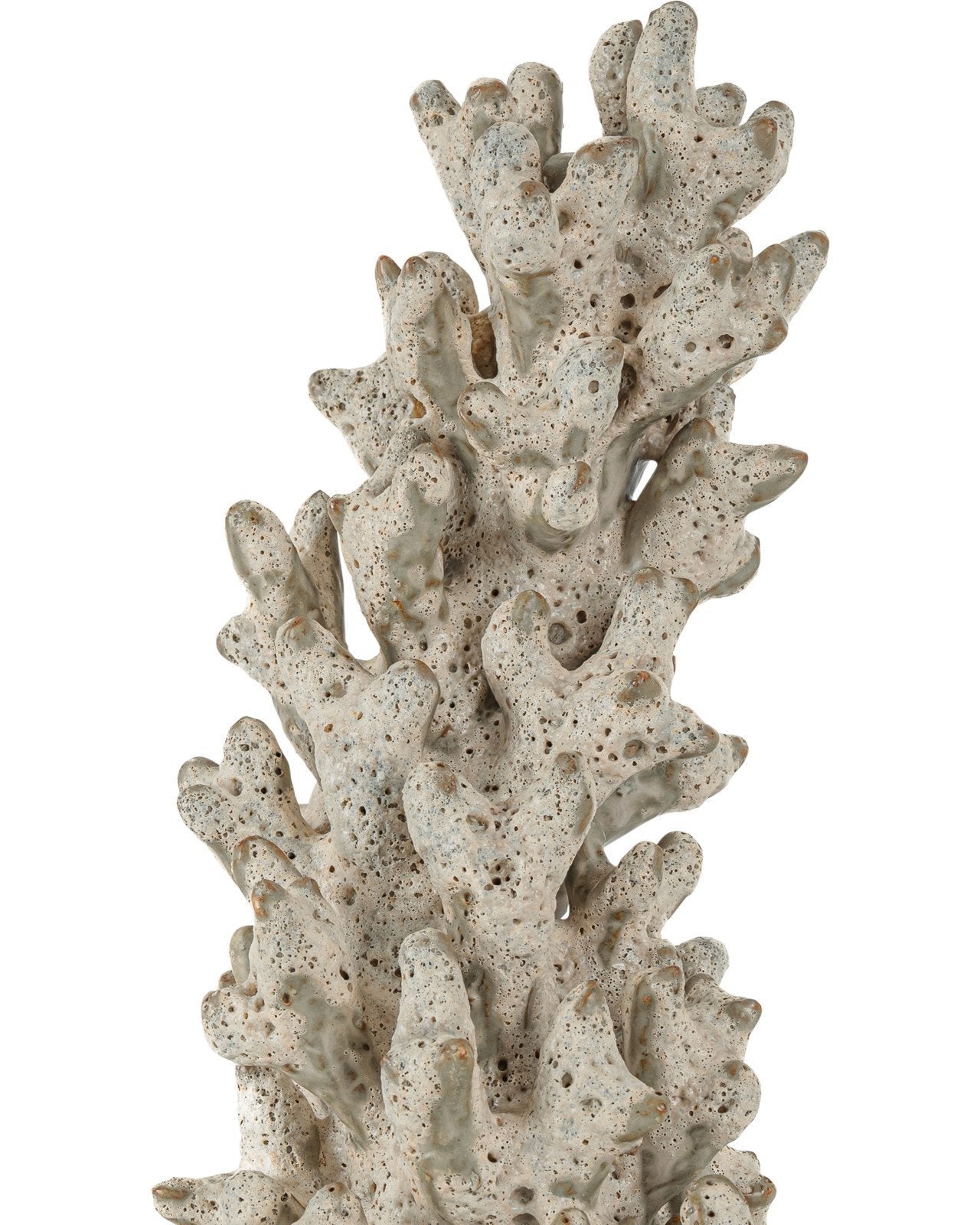 Staghorn Ceramic Coral Decorative Sculpture