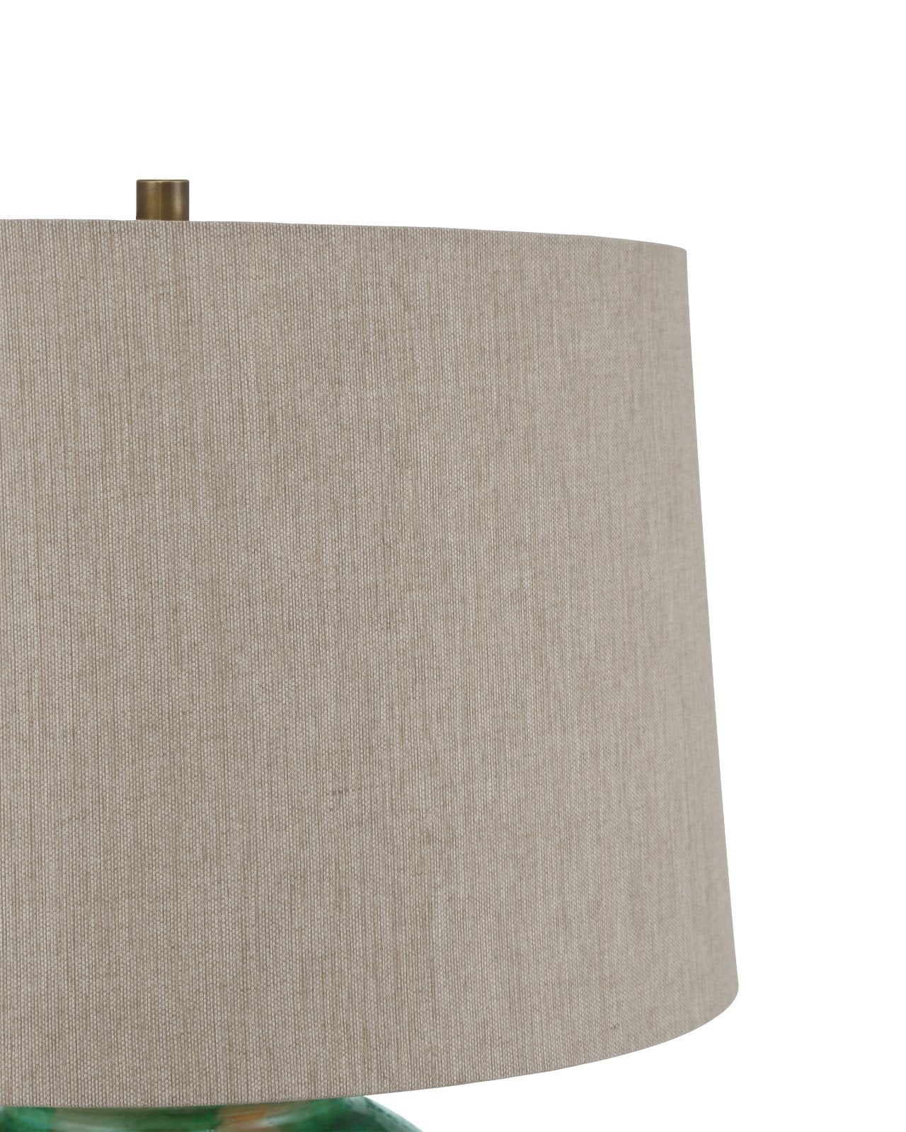 Blarney Green Porcelain Table Lamp