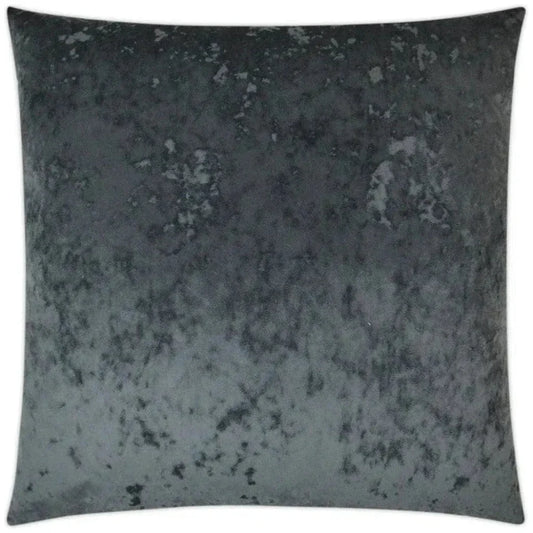 A La Mode Charcoal Solid Grey Large Throw Pillow Insert - LOOMLAN - D.V. Kap - Throw Pillows