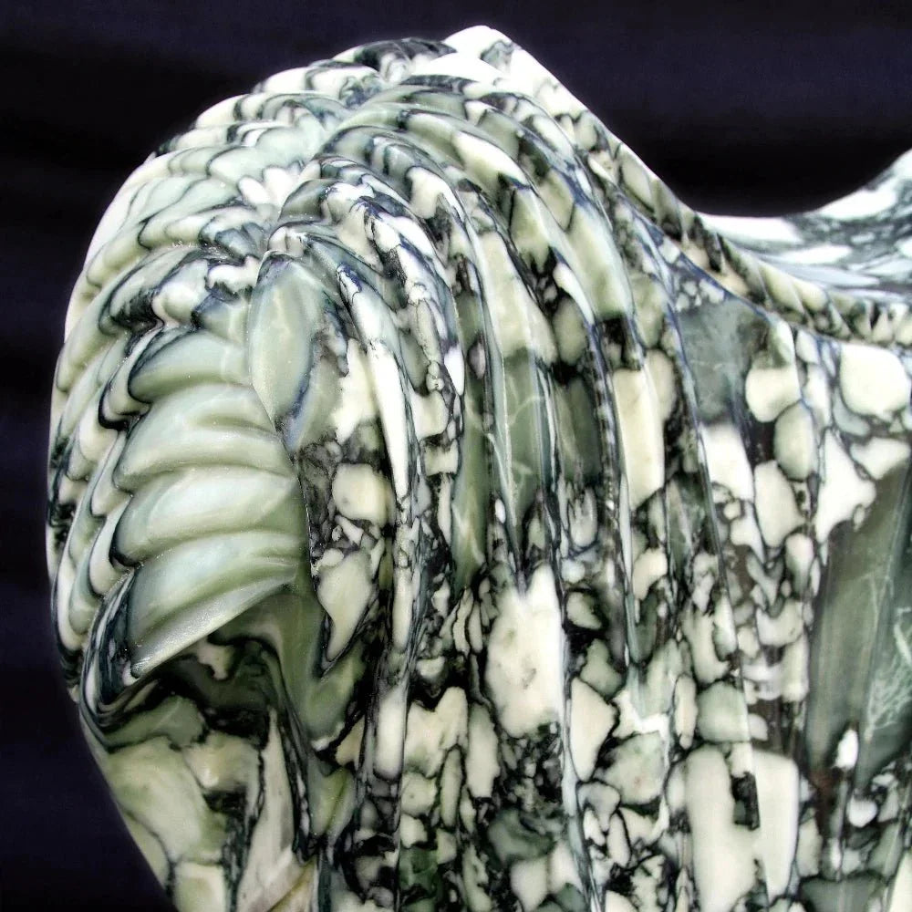 Adara Marble Dress Sculpture - LOOMLAN - Currey & Co - Statues & Sculptures