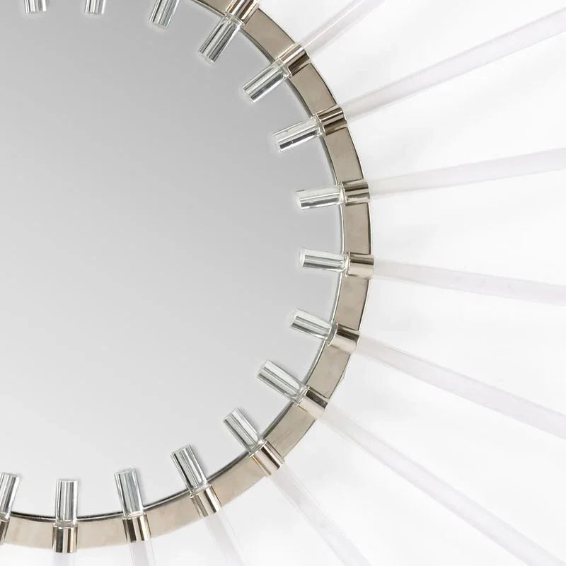 Wildwood Adriana Classic Sunburst Shaped Wall Mirror