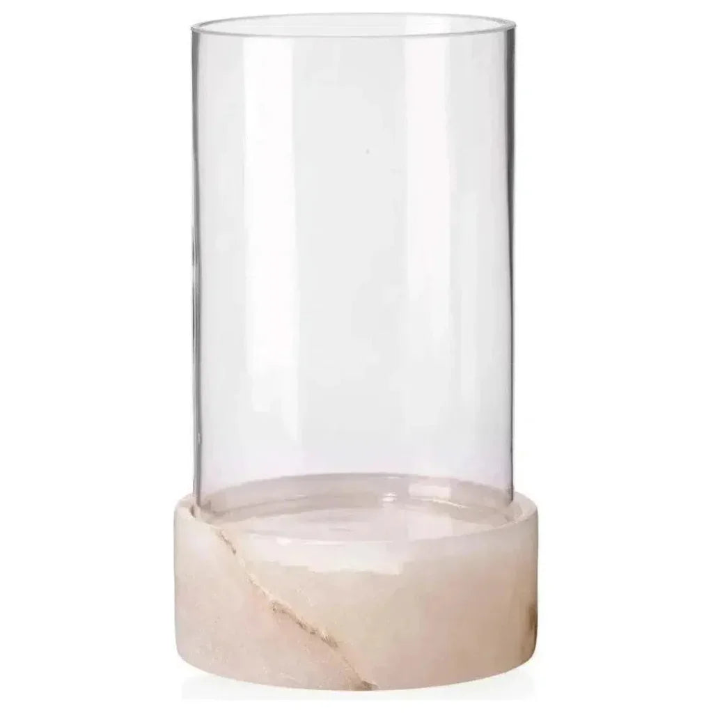 Charlotte Stacked Hurricane Candle Holder