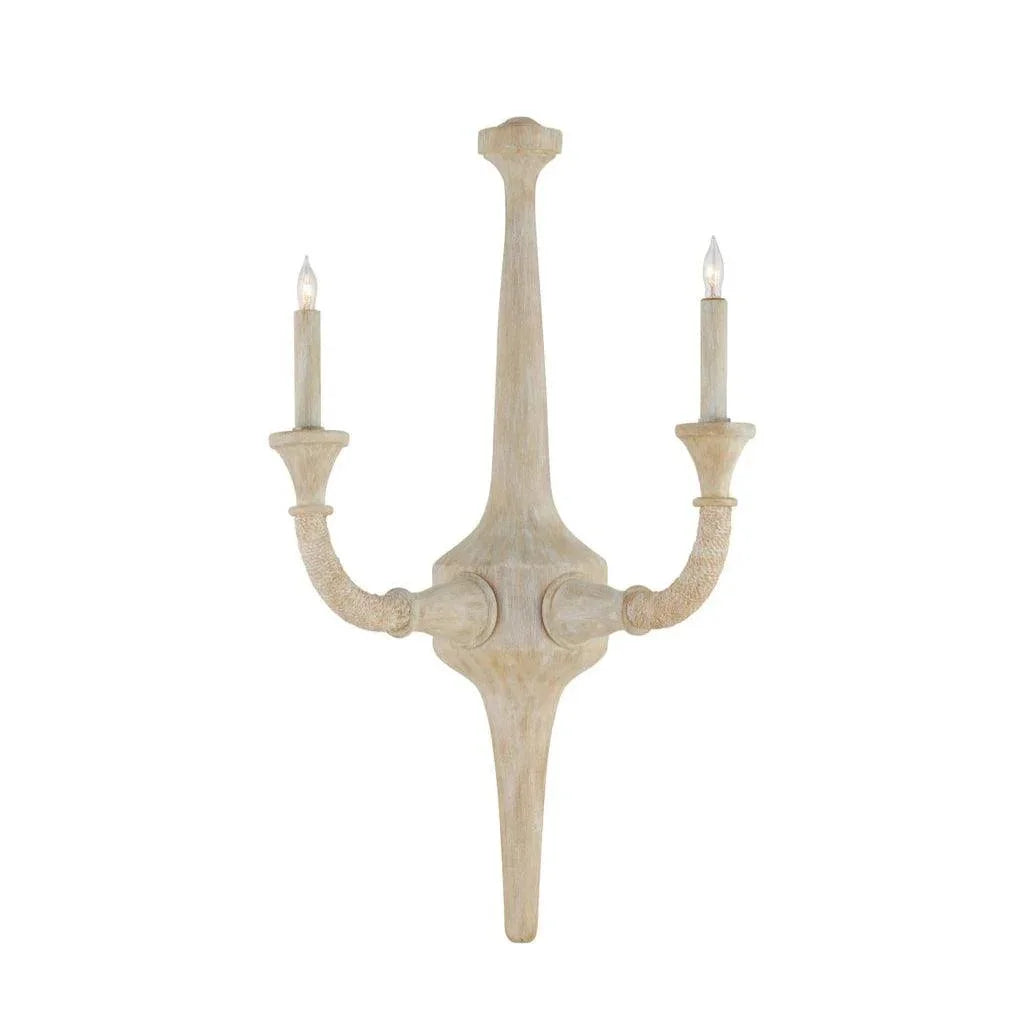 Aleister Wall Sconce - LOOMLAN - Currey & Co - Wall Sconces