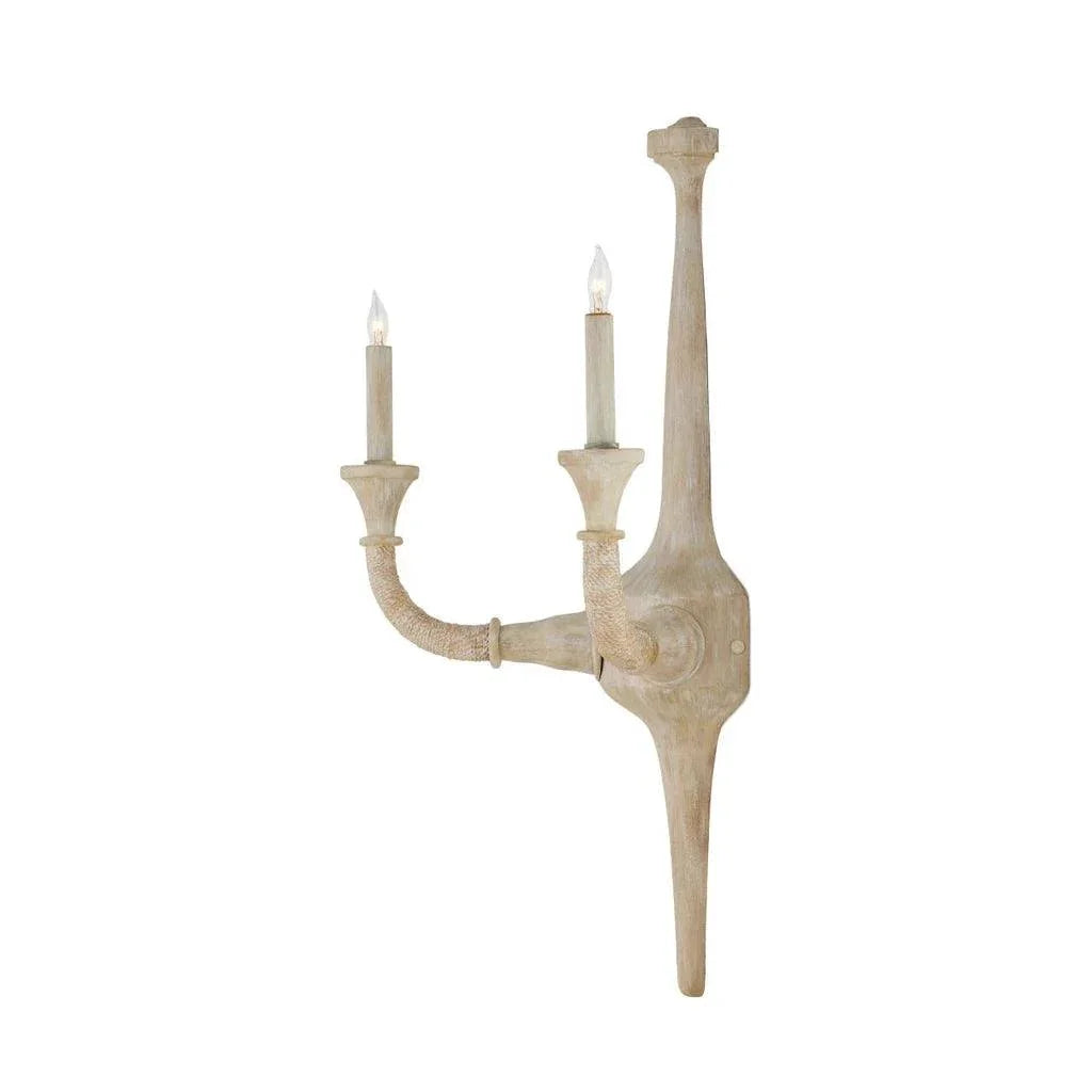 Aleister Wall Sconce - LOOMLAN - Currey & Co - Wall Sconces