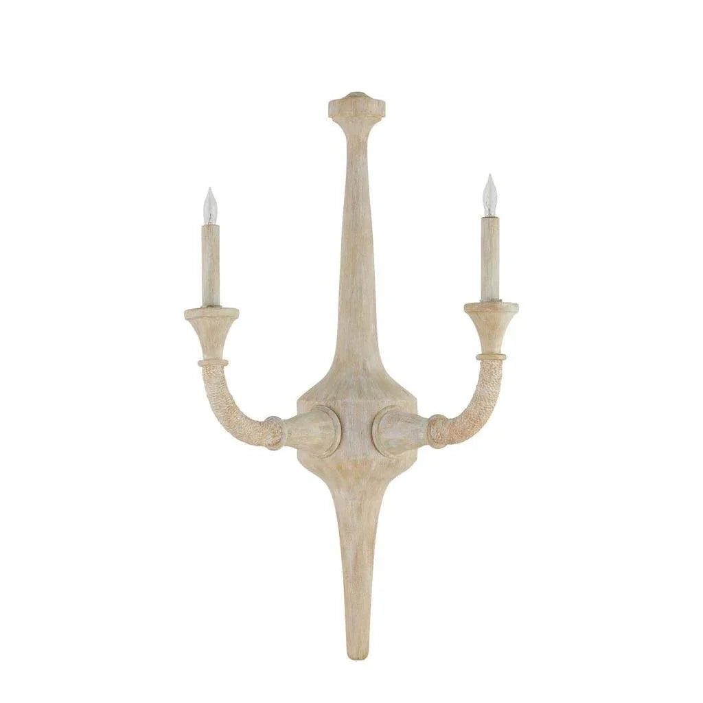 Aleister Wall Sconce - LOOMLAN - Currey & Co - Wall Sconces