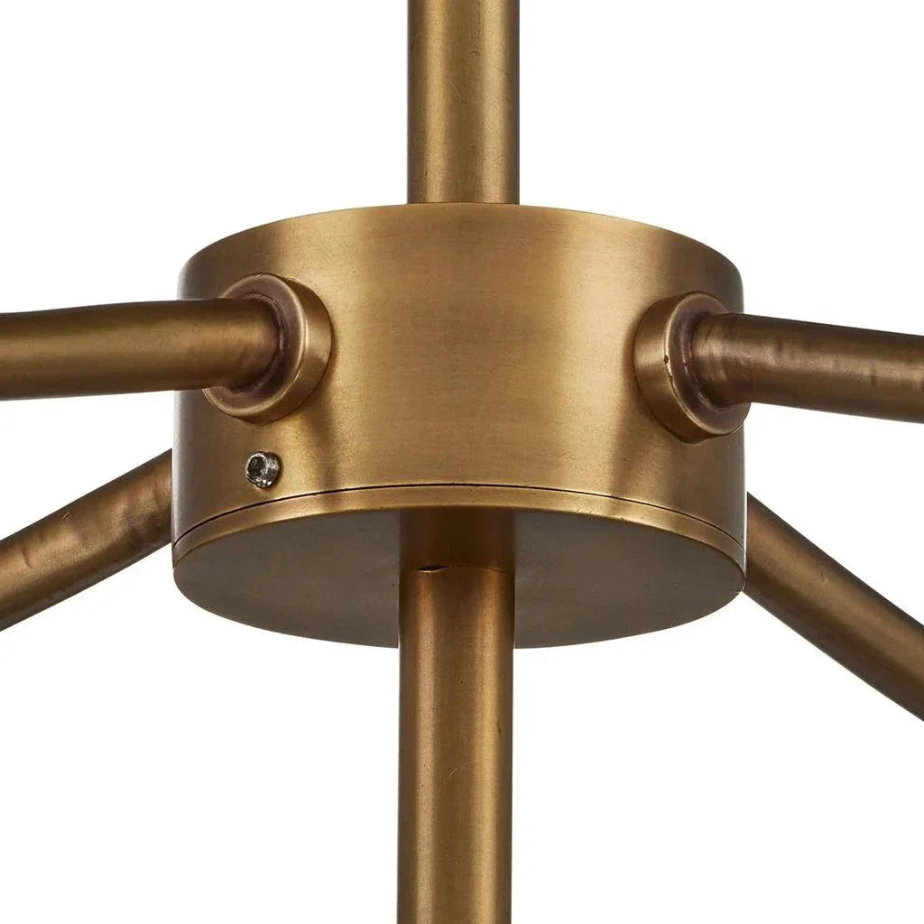 Alithea Medium Semi-Flush Mount-Flush Mounts-Currey & Co-LOOMLAN
