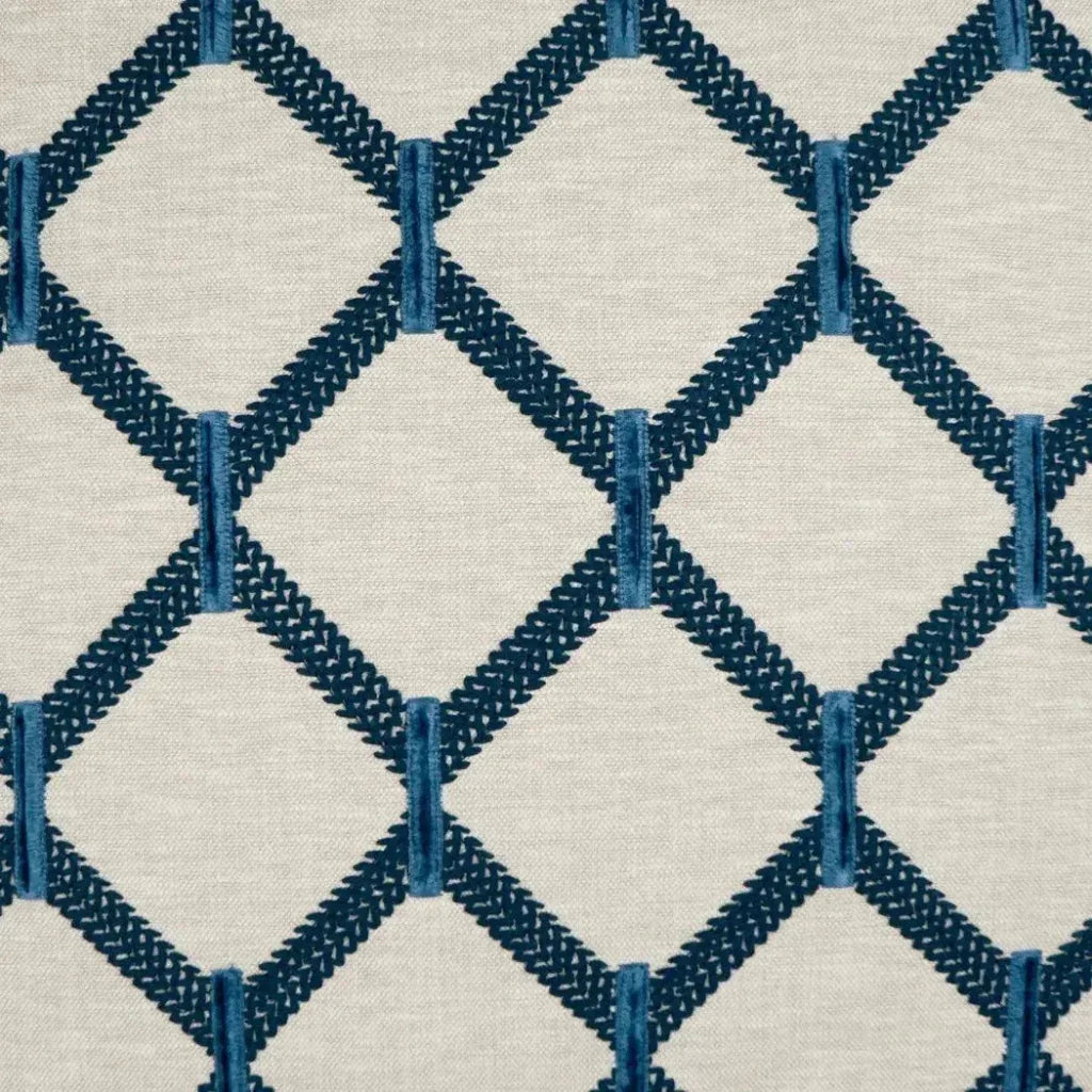 Anastasia Blue Navy Large Throw Pillow Insert - LOOMLAN - D.V. Kap - Throw Pillows