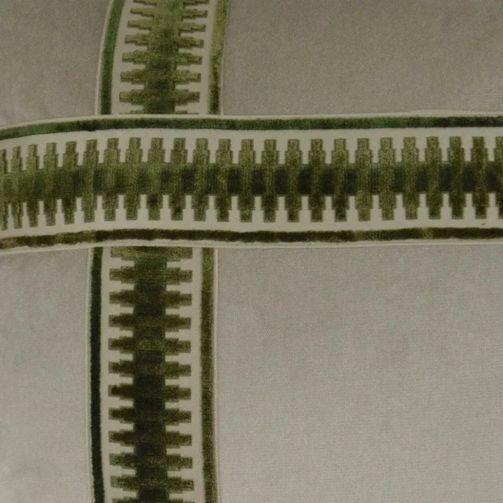 Antibes II Emerald Green Throw Pillow Insert - LOOMLAN - D.V. Kap - Throw Pillows