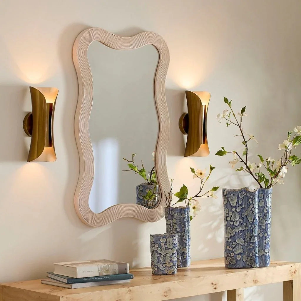 Antique Brass Gold Capsule Sconce - LOOMLAN - Jamie Young - Wall Sconces