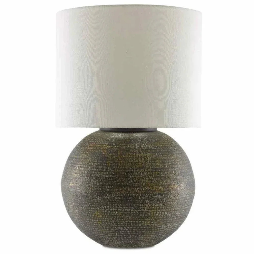 Antique Gold Brigands Table Lamp - LOOMLAN - Currey & Co - Table Lamps