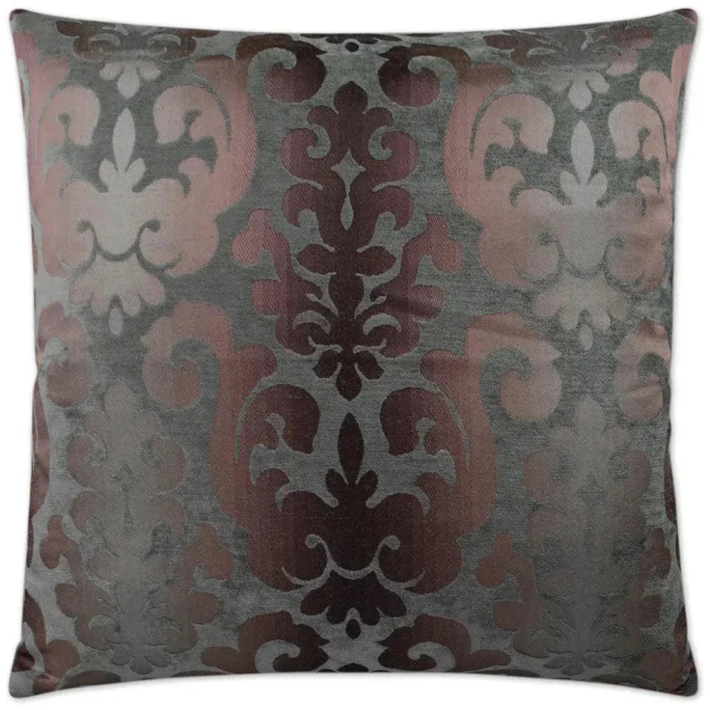 Aquitaine Grey Throw Pillow With Insert - LOOMLAN - D.V. Kap - Throw Pillows
