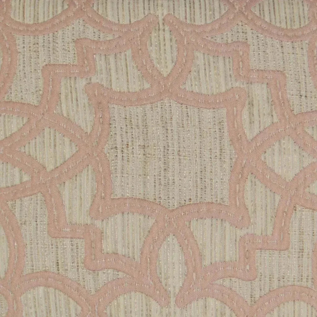 Arabesque Blush Brown Throw Pillow Insert - LOOMLAN - Throw Pillows