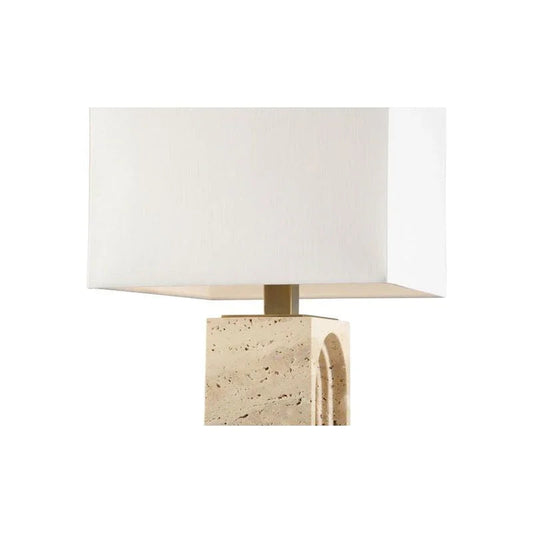 Archway Modern White Sculptural Table Lamp - LOOMLAN - Wildwood - Table Lamps