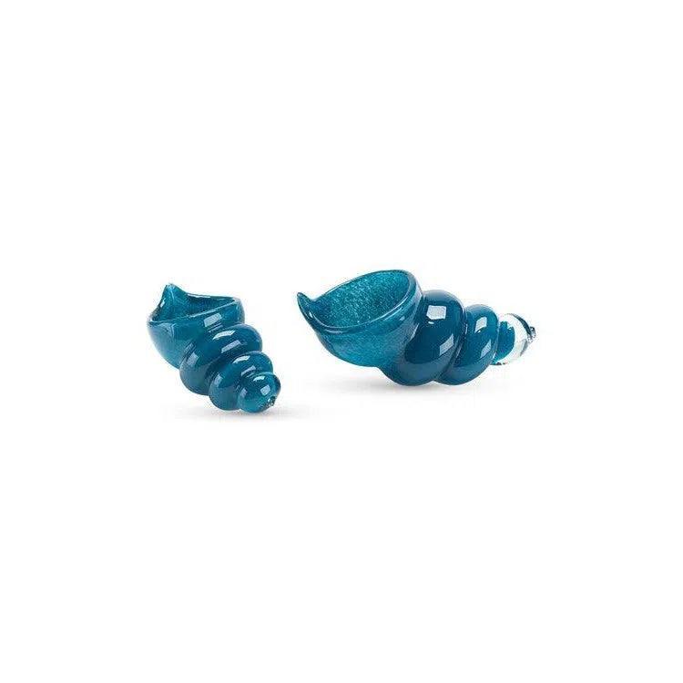 Ariel Blown Glass Shells (Set of 2) - LOOMLAN - Jamie Young - Statues & Sculptures