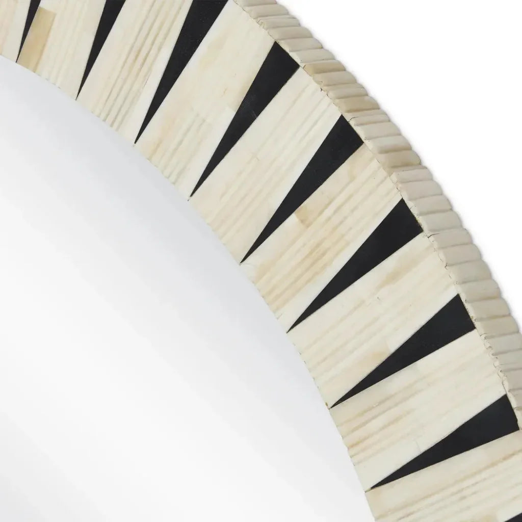 Arvi Round Mirror - LOOMLAN - Currey & Co - Wall Mirrors