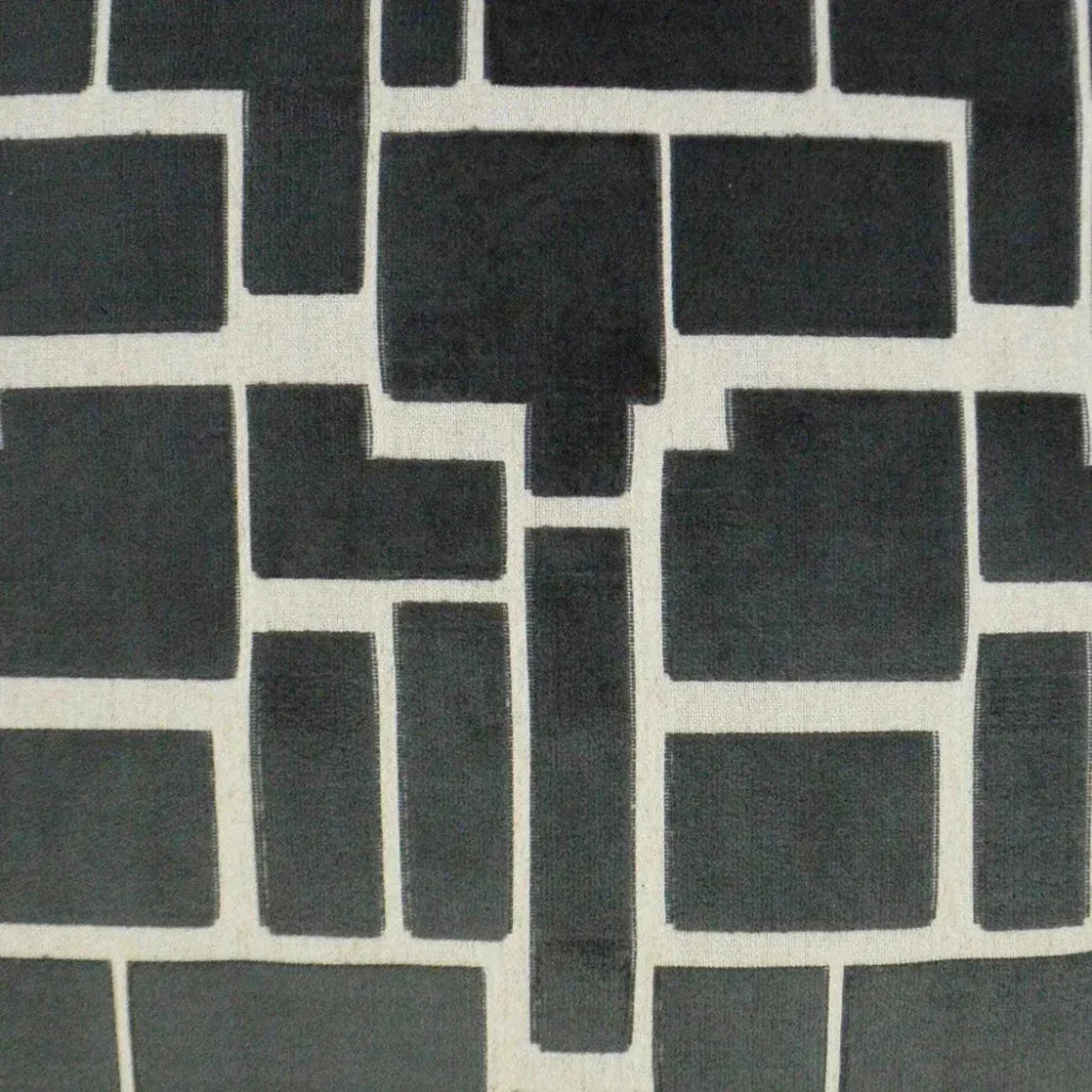 Aura Charcoal Grey Large Throw Pillow Insert - LOOMLAN - D.V. Kap - Throw Pillows