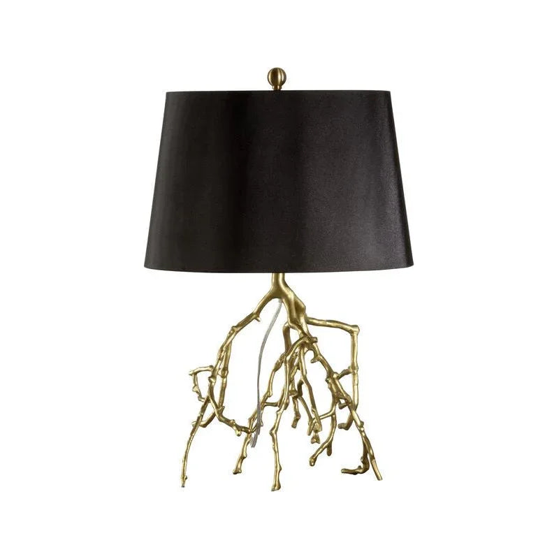Autumn Intricate Iron Base Shaped Table Lamp - LOOMLAN - Chelsea House - Table Lamps