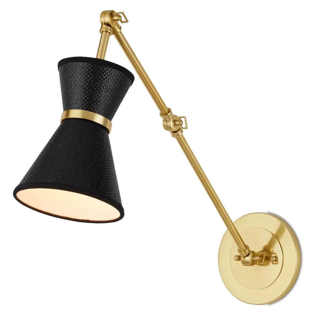 Avignon Wall Sconce - LOOMLAN - Currey & Co - Wall Sconces