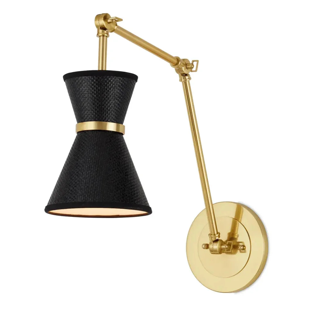 Avignon Wall Sconce - LOOMLAN - Currey & Co - Wall Sconces