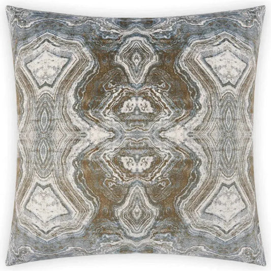 Banding Patina Brown Throw Pillow Insert - LOOMLAN - D.V. Kap - Throw Pillows
