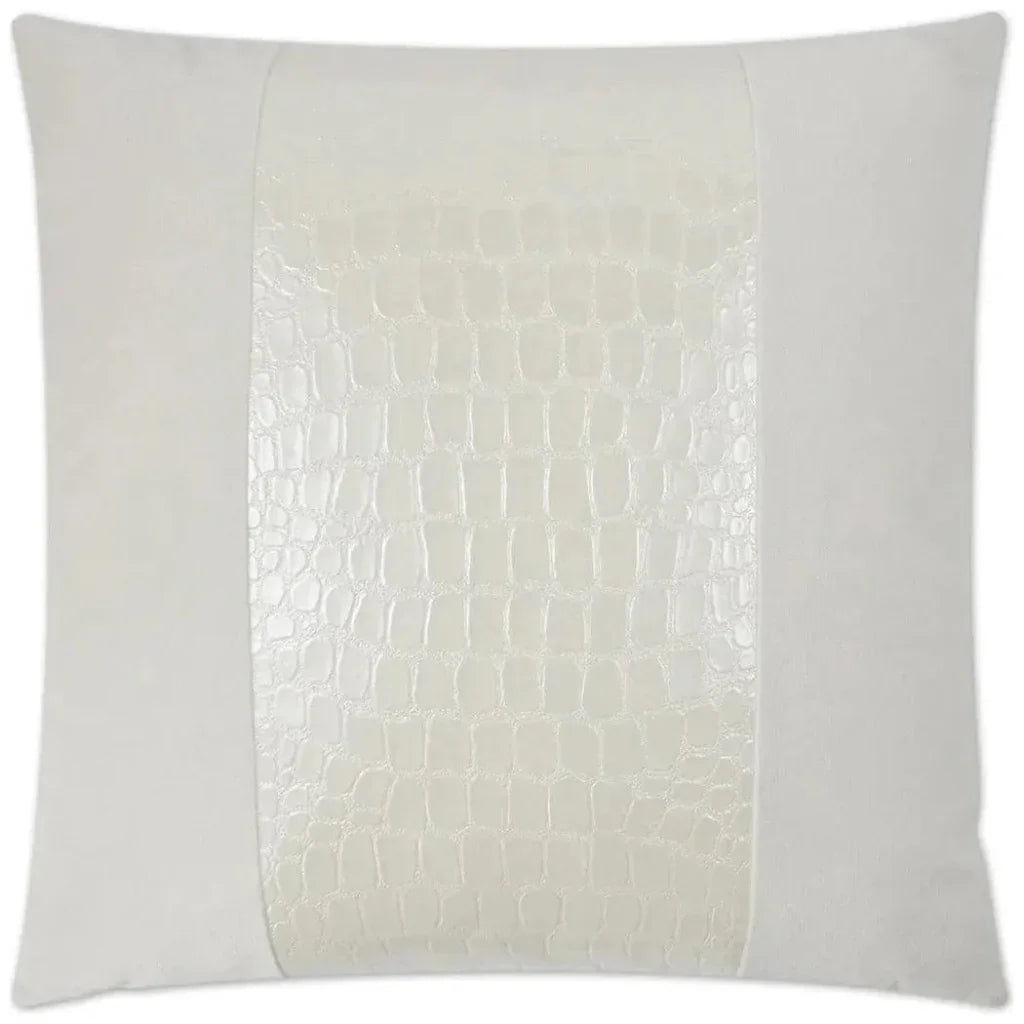 Bayou Ivory Throw Pillow With Insert - LOOMLAN - D.V. Kap - Throw Pillows