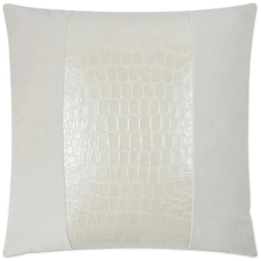 Bayou Ivory Throw Pillow With Insert - LOOMLAN - D.V. Kap - Throw Pillows