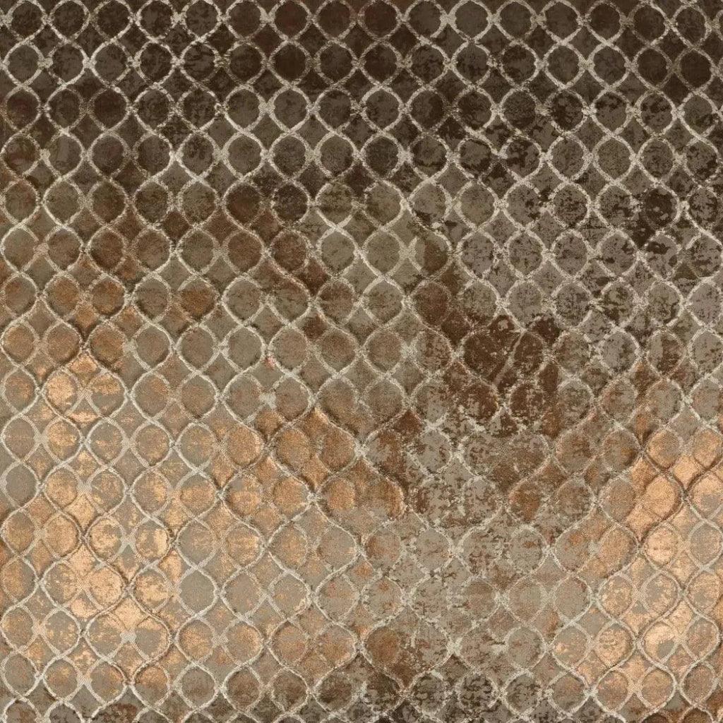Beadling Bronze Glam Copper Large Throw Pillow Insert - LOOMLAN - D.V. Kap - Throw Pillows