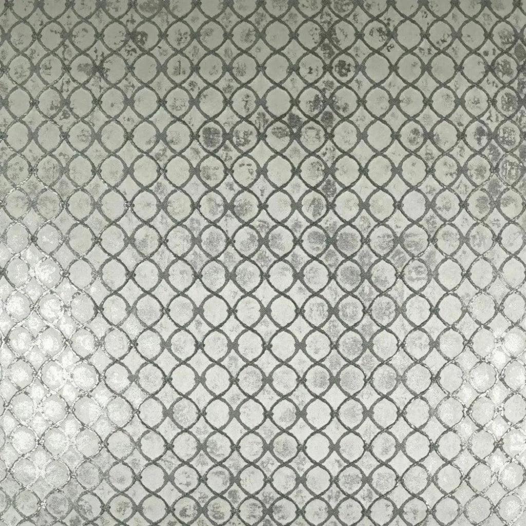 Beadling Glam Silver Large Throw Pillow Insert - LOOMLAN - D.V. Kap - Throw Pillows