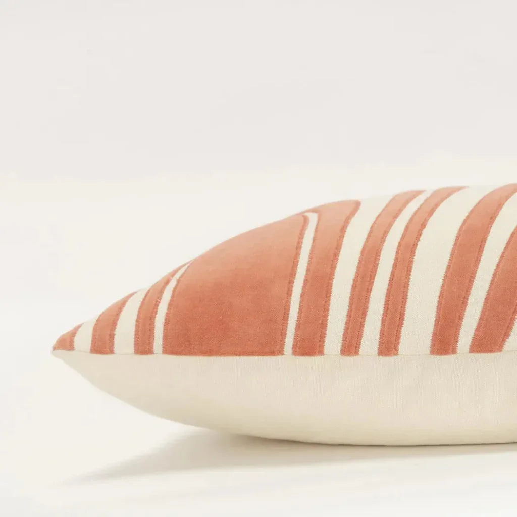 Bella Abstract lInes Large Lumbar Pillow Insert - LOOMLAN - LOOMLAN - Throw Pillows