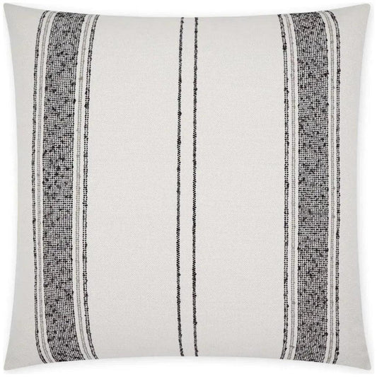 Bellweather Stripes White Large Throw Pillow Insert - LOOMLAN - D.V. Kap - Throw Pillows