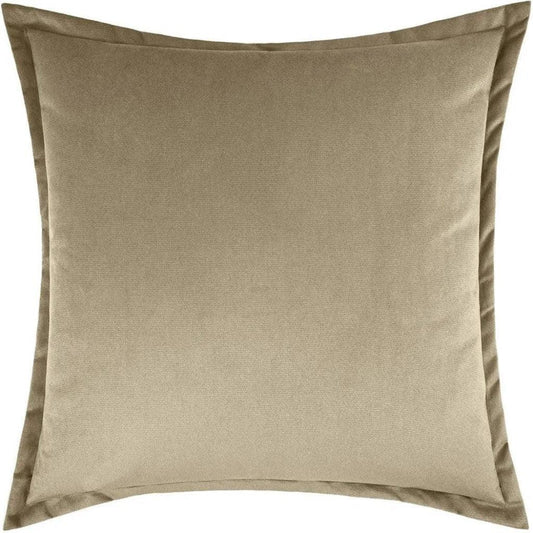 Belvedere Flange Driftwood Brown Throw Pillow Insert - LOOMLAN - D.V. Kap - Throw Pillows
