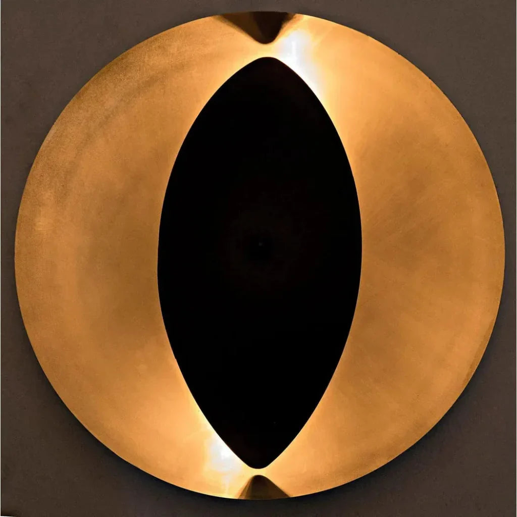Bengal Metal Sconce With Brass Finish - LOOMLAN - Noir - Wall Sconces