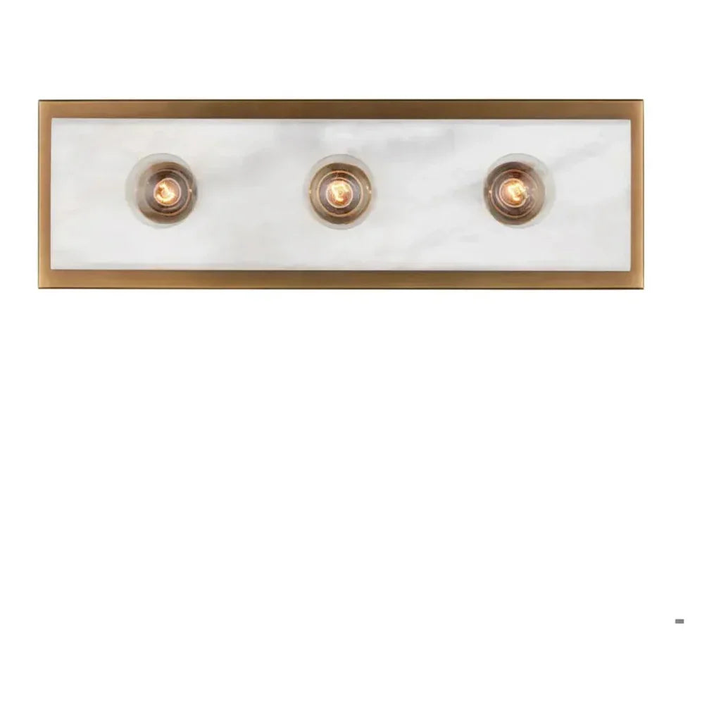 Berdine Modern Brass Design Wall Sconce - LOOMLAN - Currey & Co - Wall Sconces