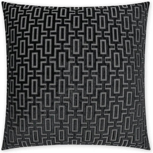 Bergman Onyx Black Large Throw Pillow Insert - LOOMLAN - D.V. Kap - Throw Pillows