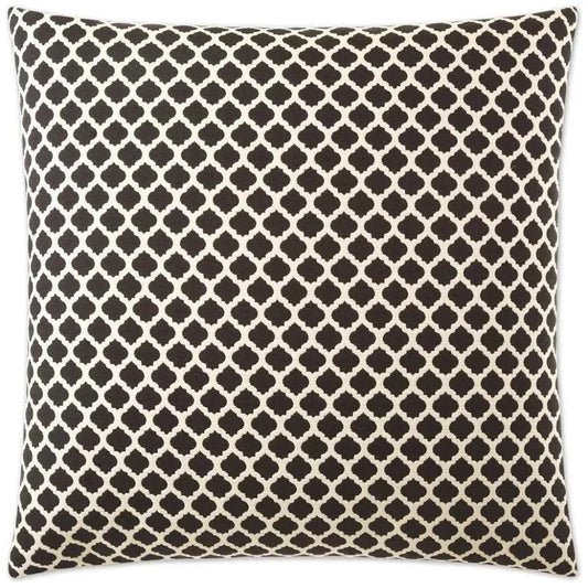Beth Black Throw Pillow With Insert - LOOMLAN - D.V. Kap - Throw Pillows
