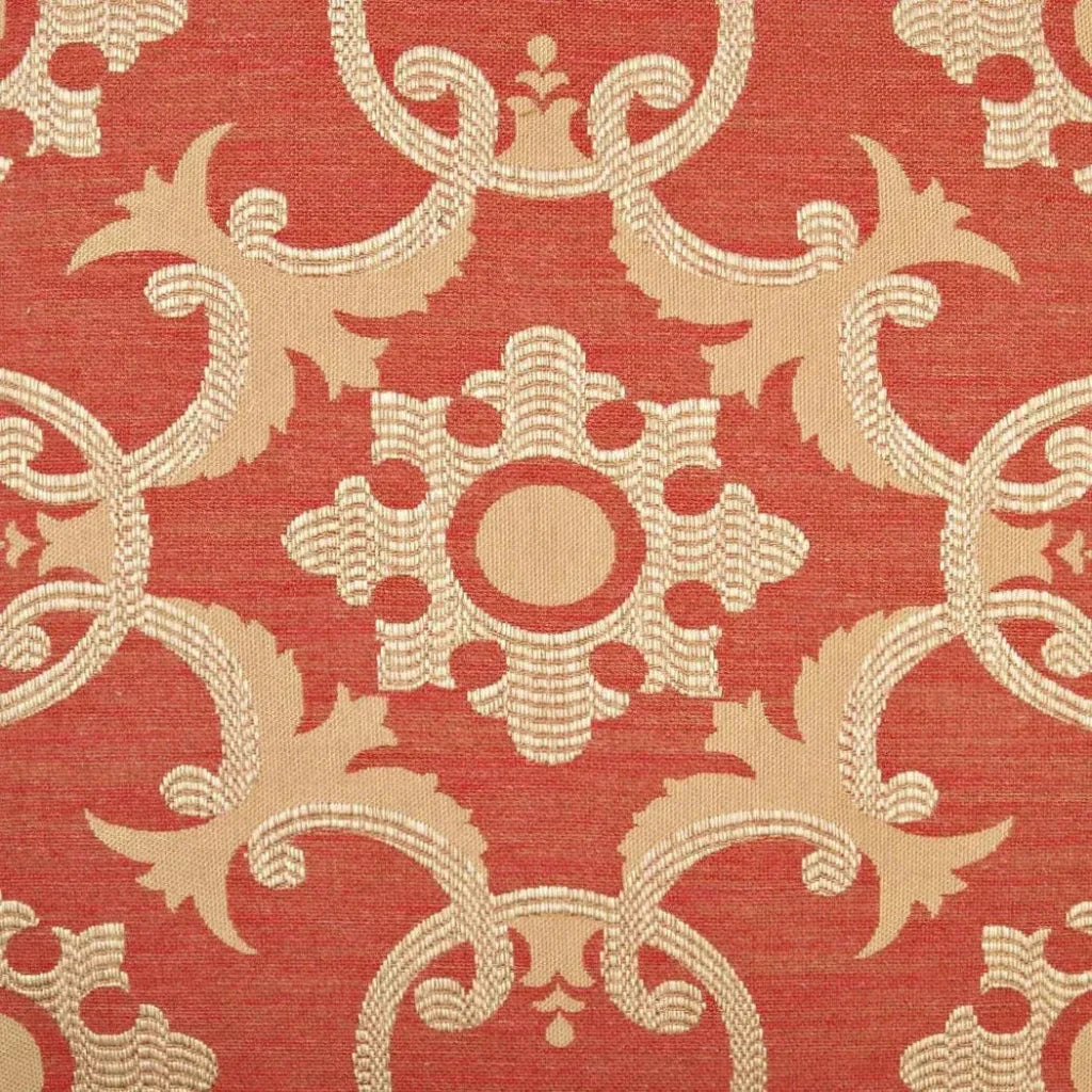 D.V. Kap Biblos Red Throw Pillow With Insert