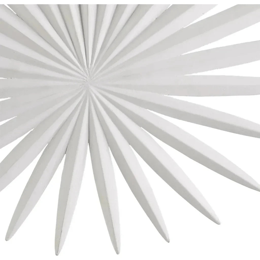 Bismarkia White Wall Sconce - LOOMLAN - Currey & Co - Wall Sconces
