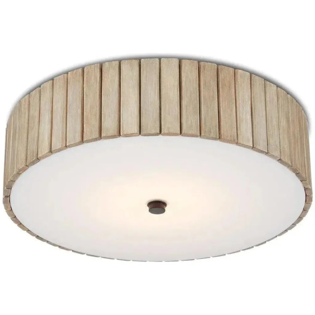 Black Natural Tetterby Semi-Flush-Flush Mounts-Currey & Co-LOOMLAN