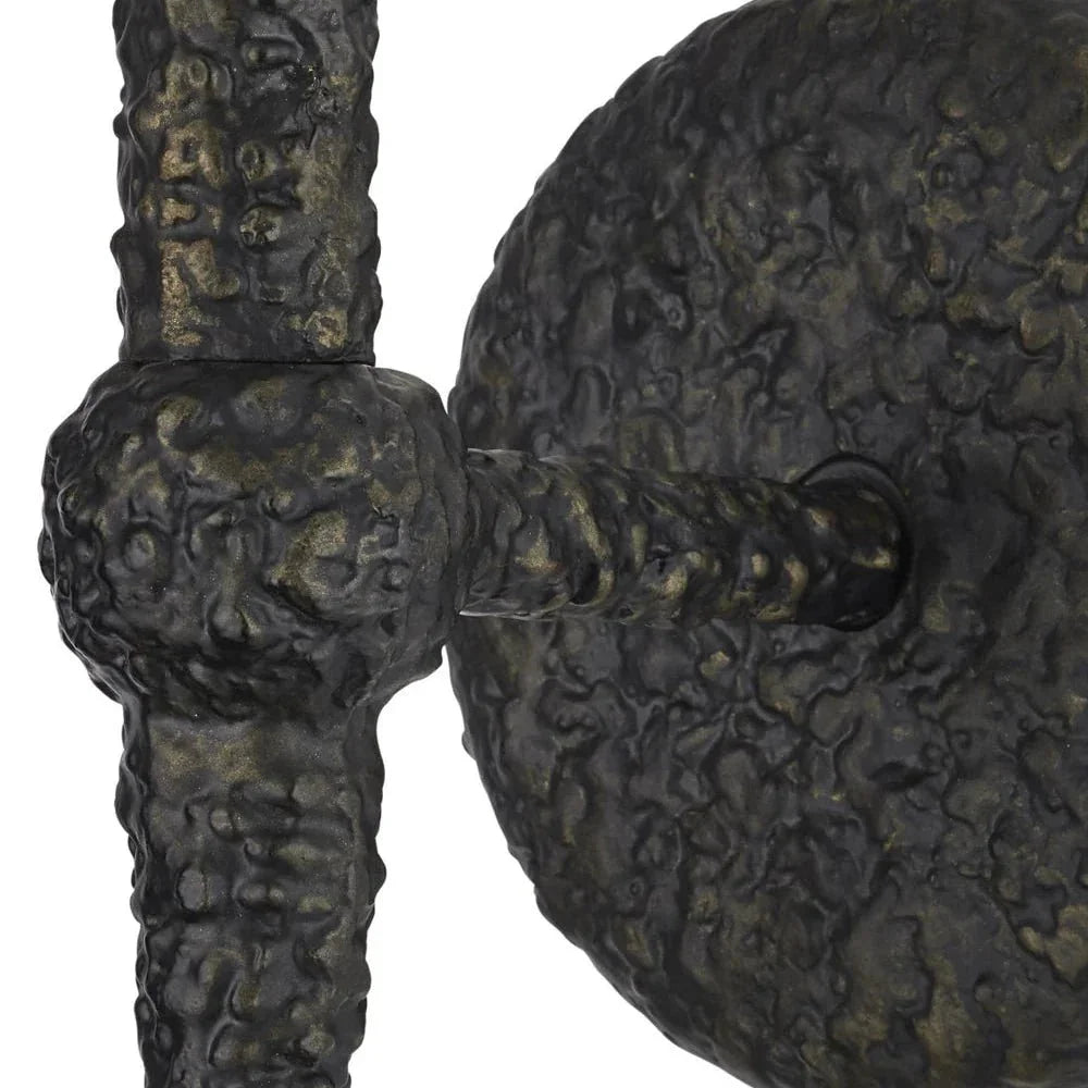 Blackthorn Rustic Aged Bronze Wall Sconce - LOOMLAN - Currey & Co - Wall Sconces