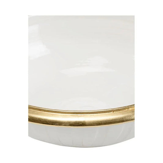 Blanco Bastimento Ceramic Made White Bowl - LOOMLAN - Wildwood - Boxes & Bowls