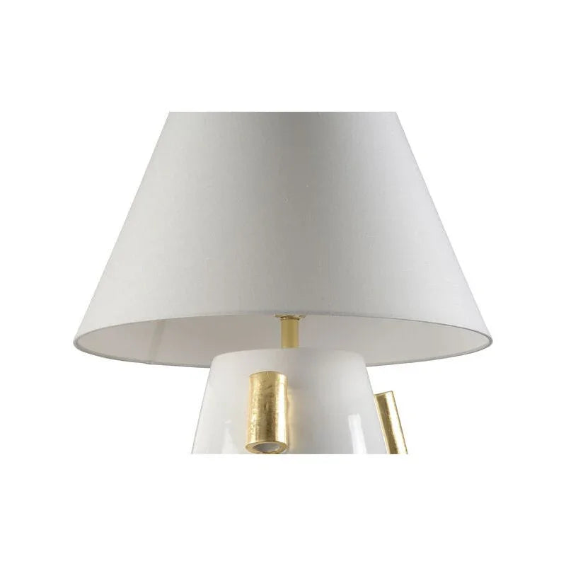 Blanco Italian Ceramic Made Table Lamp - LOOMLAN - Wildwood - Table Lamps