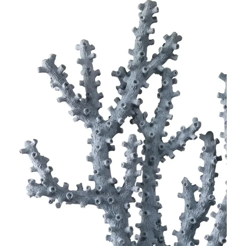 Blue Coral Set of 2 - LOOMLAN - Currey & Co - Statues & Sculptures