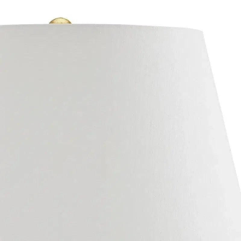 Blue White Raffia Sakura Table Lamp - LOOMLAN - Currey & Co - Table Lamps