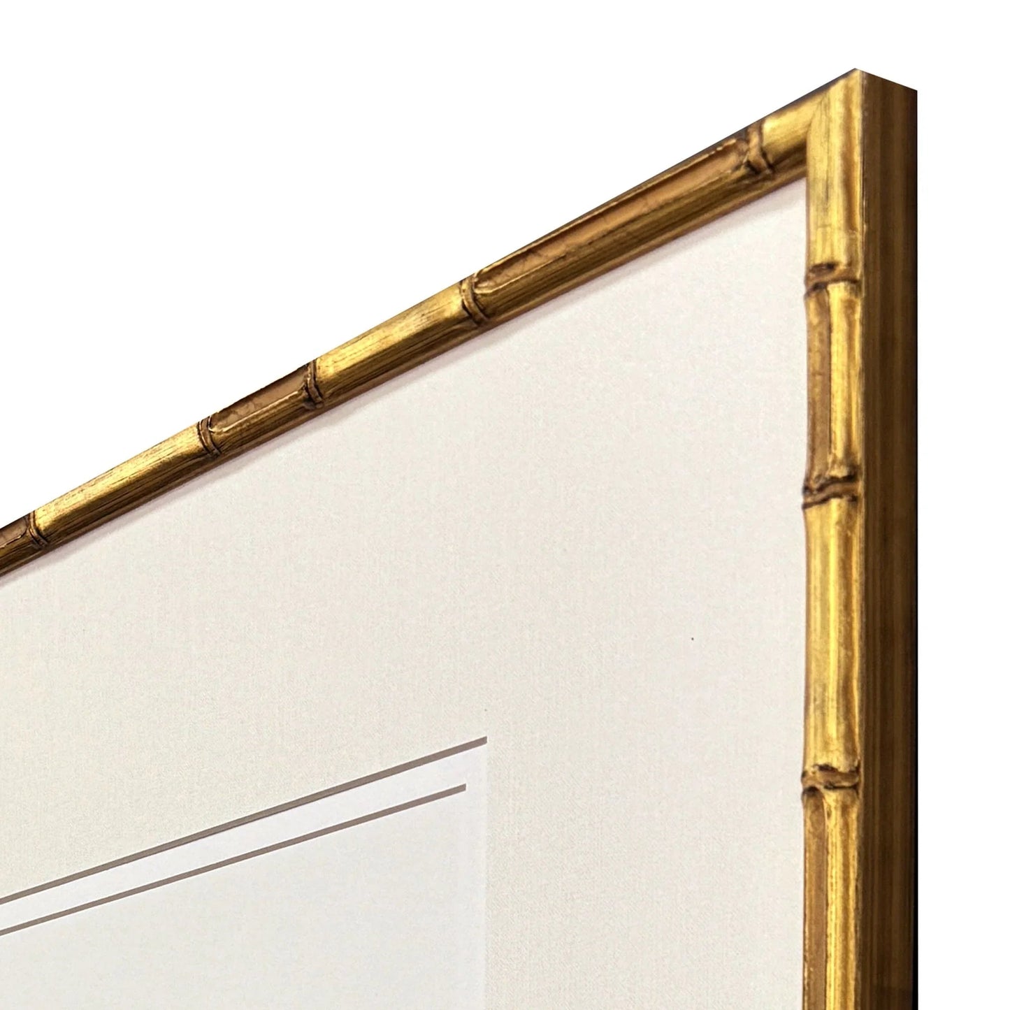 Blue and White Wood Frame Canvas Art 2PC