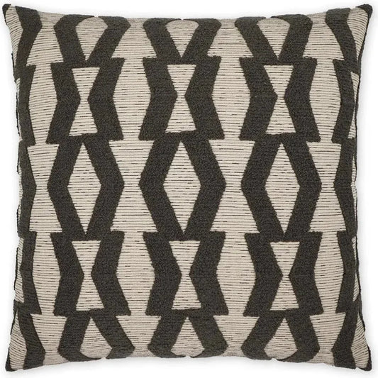 Bold Appeal Truffle Black Large Throw Pillow Insert - LOOMLAN - D.V. Kap - Throw Pillows